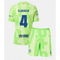 Barcelona Ronald Araujo #4 Replica Third Minikit 2024-25 Short Sleeve (+ pants)